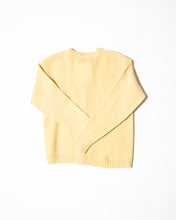 Load image into Gallery viewer, Butter Yellow Wool Cardigan