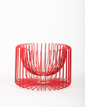 Load image into Gallery viewer, Red Wire Fruit Bowl
