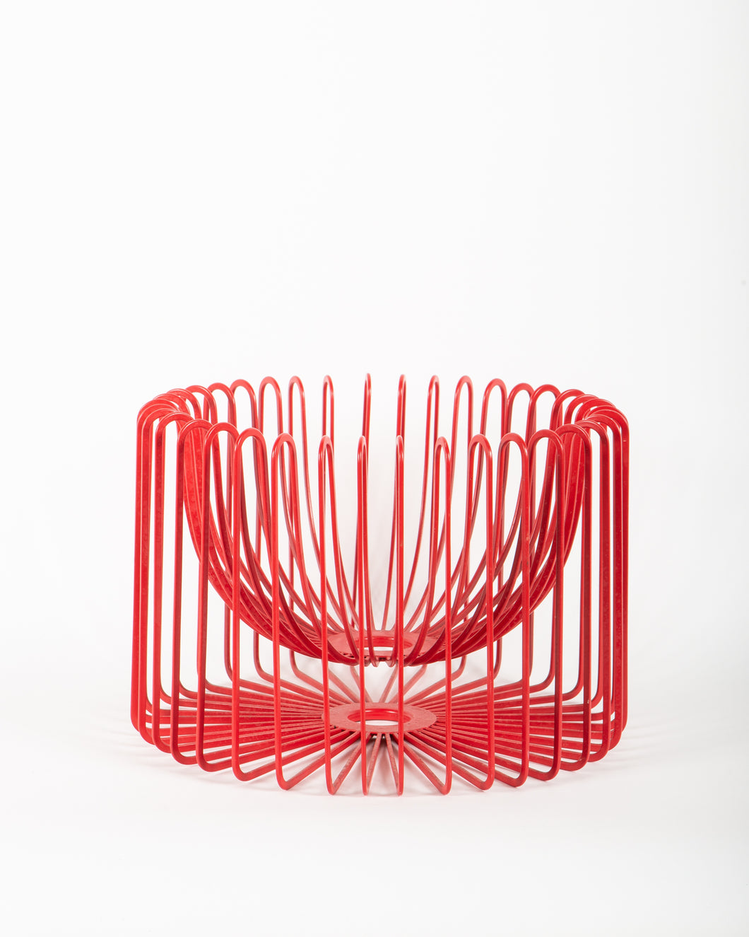 Red Wire Fruit Bowl