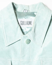 Load image into Gallery viewer, Sale -Mint Green Suede Jacket