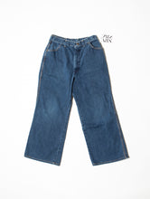 Load image into Gallery viewer, Cropped Wide Leg Denim by LTF -long time friend