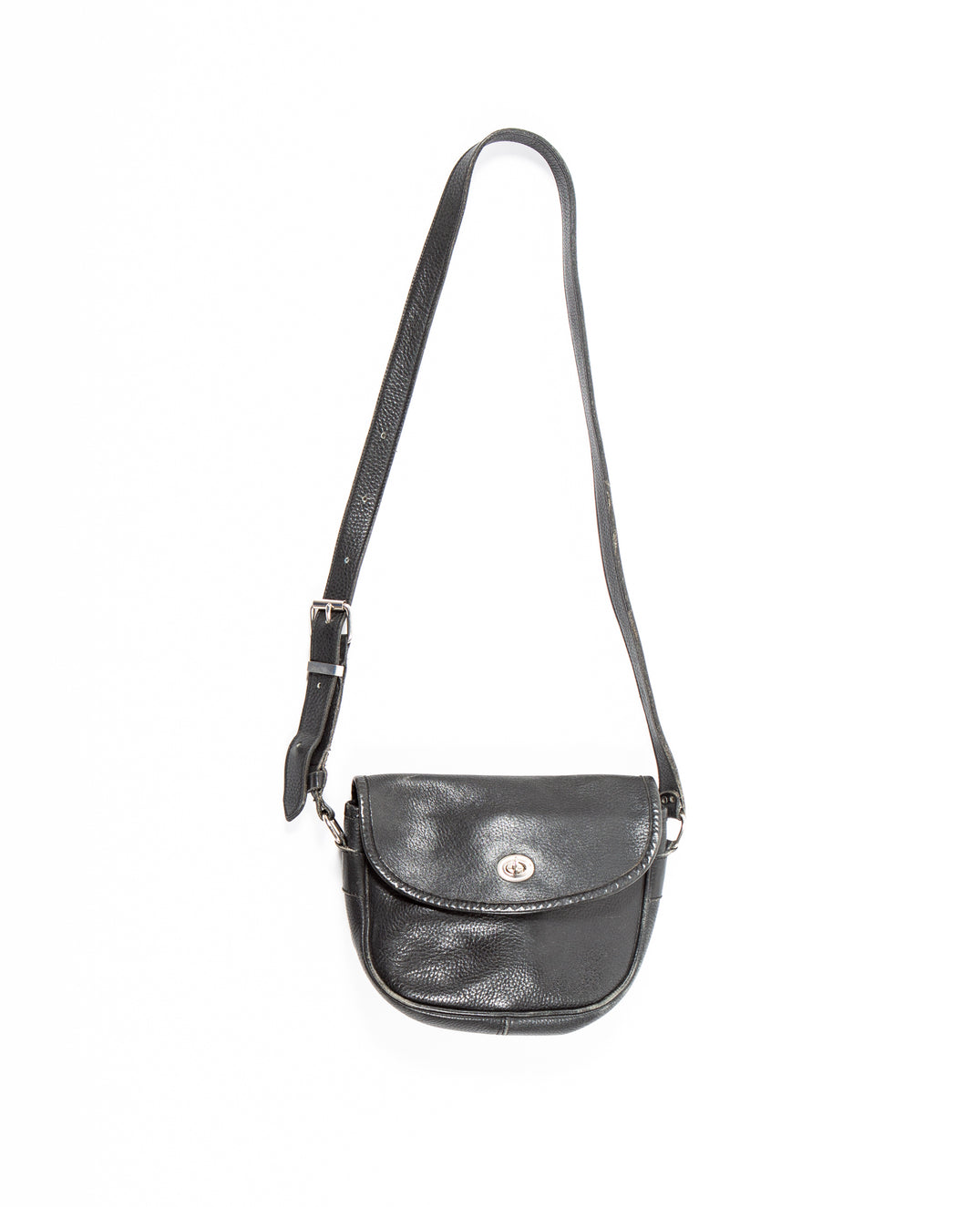 Roots Leather Crossbody Handbag