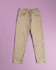 Smokey Taupe Wrangler Jeans  Cotton w30