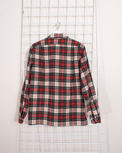 1970s Wool Plaid Pendleton Button Up  as Presented