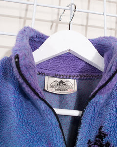 90s Lavender Pony Fleece Jacket