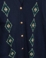 Load image into Gallery viewer, Navy And Green Pendleton Argyle Sweater Vest XL