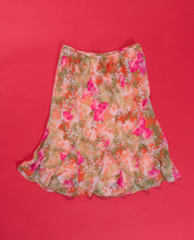 Load image into Gallery viewer, Y2k Chiffon Tulip Skirt with Jersey Lining