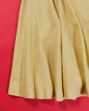 Load image into Gallery viewer, 1950s Anne Forgarty Linen Yellow Day Dress With Tie