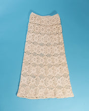 Load image into Gallery viewer, 1970s Crochet Cotton 2-piece Skirt Set