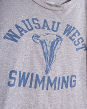 Load image into Gallery viewer, 1970s Champion Swimming Heather Grey T-Shirt