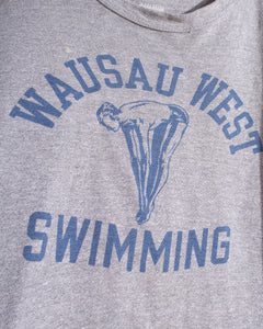 1970s Champion Swimming Heather Grey T-Shirt