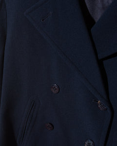 Ralph Lauren Cropped Navy Double Breasted Jacket