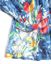 Load image into Gallery viewer, 1930s/1940s Exquisite Cotton Floral Smock with original buttons