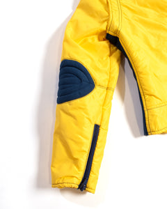 70s Yellow and Blue Ski Jacket by Ellesse