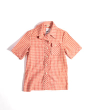 Load image into Gallery viewer, 1970s Sears Red Plaid Short Sleeve Button Up Shirt