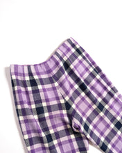 Load image into Gallery viewer, 1970s Purple Plaid Pants