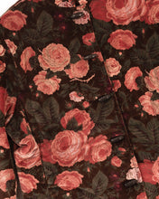 Load image into Gallery viewer, 1980s Rose Velvet Quilted Jacket