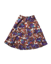 Load image into Gallery viewer, Blueberry Large Scale Print A-Line Midi Skirt