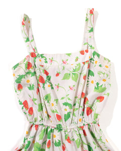 Sleeveless Strawberry Sweet Summer Sundress