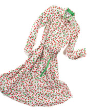 Load image into Gallery viewer, Lanz 1970s Cotton Strawberry Print Shirt Dress with Belt