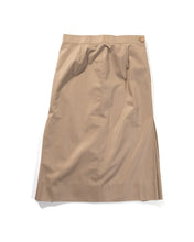 Load image into Gallery viewer, 1980s Michel Goma Khaki Cotton Skirt and Top Set