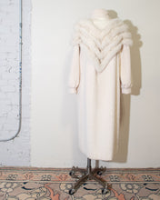 Load image into Gallery viewer, Norma Canada Cream Alpaca and Fox Winter Coat