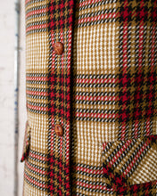 Load image into Gallery viewer, 1960&#39;s Plaid Shift Dress M-L