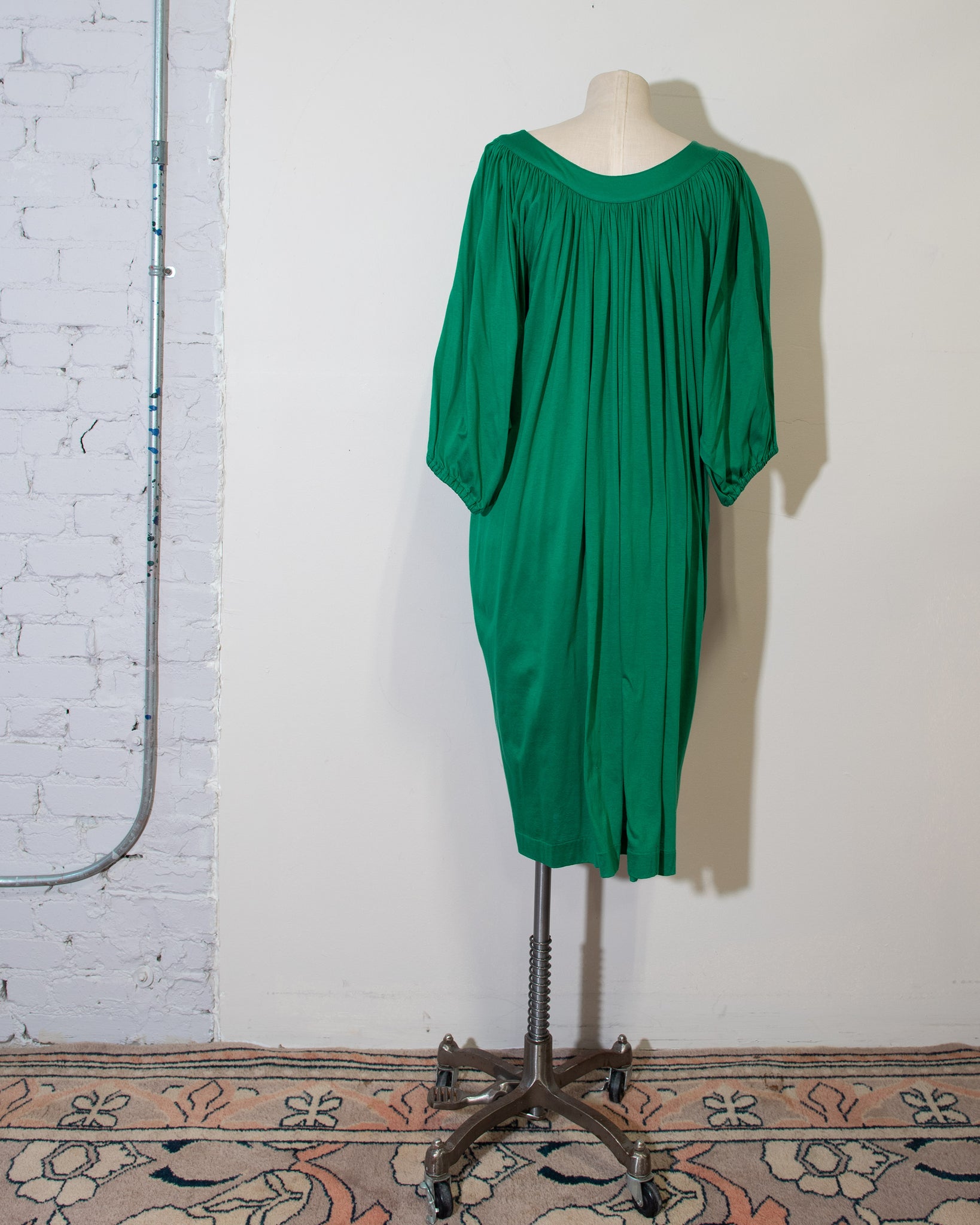 Kenzo 1980s Green dress L_XL nouveaurichevintage Kenzo 1980s Green dress L_XL nouveaurichevintage