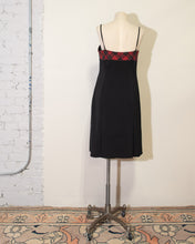 Load image into Gallery viewer, 1990s Plaid Panel Mini Dress with spaghetti straps