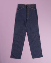 Load image into Gallery viewer, 70s Sears  Dark Denim Jeans w26/27
