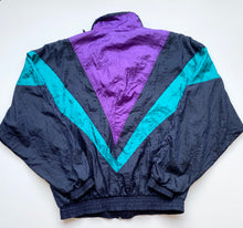 Load image into Gallery viewer, 1980s Zip Up Nylon Track Jacket- CArdin