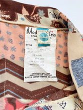 Load image into Gallery viewer, Provencal  Patchwork Photo Print Skirt