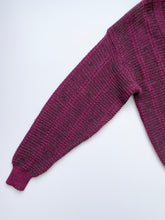 Load image into Gallery viewer, Purple D!or Wool Cardigan