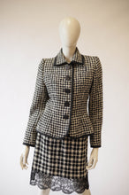 Load image into Gallery viewer, Yves Saint Laurent Rive Gauche 1980s/90s Tweed Suit with Lace Skirt