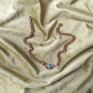 g1venchy necklace with turquoise