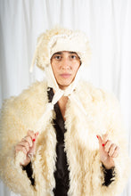 Load image into Gallery viewer, 1980s Full Length Curly Lamb Fur Coat