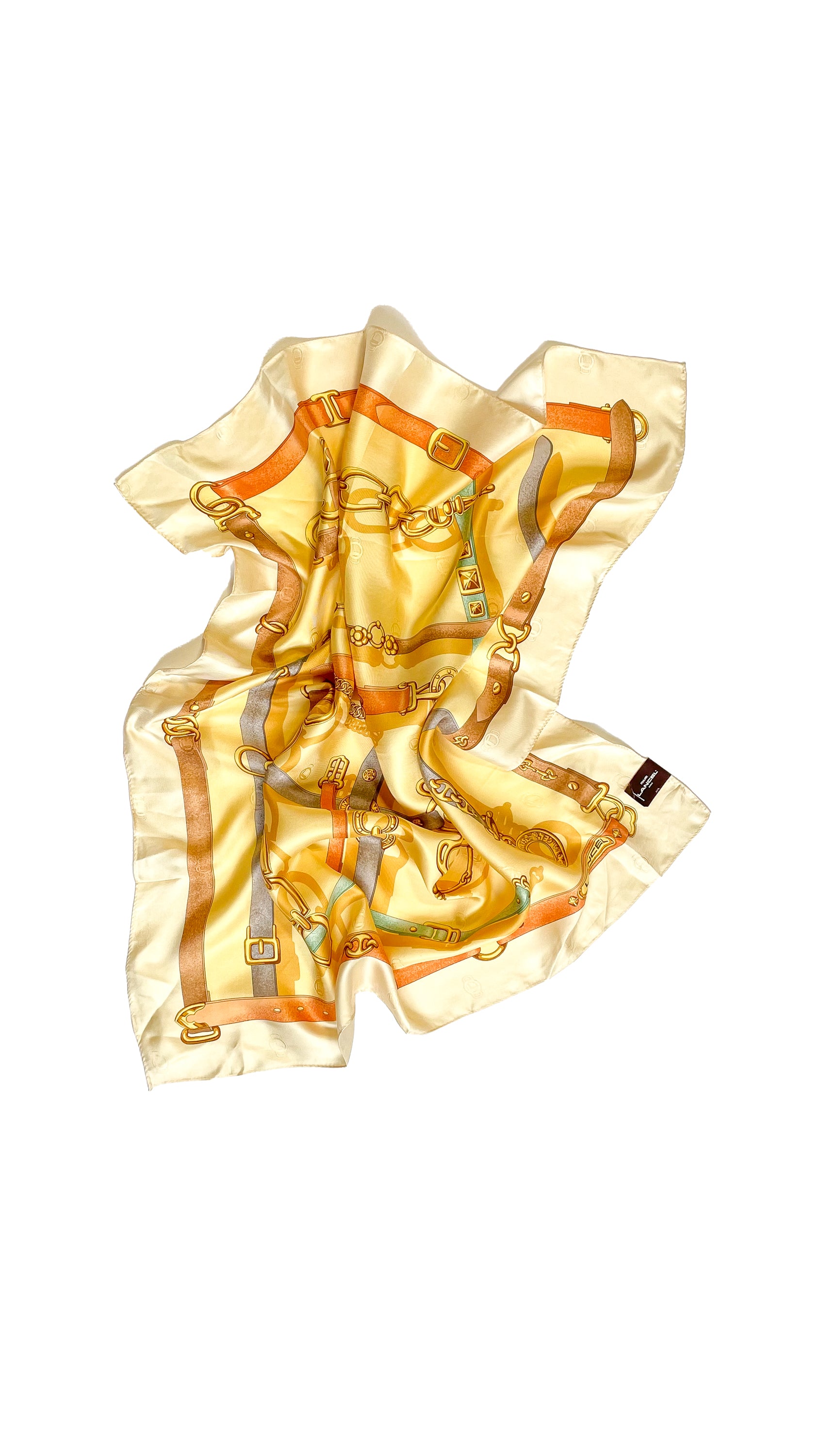 yellow silk scarves