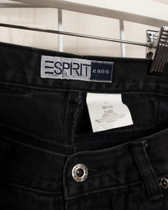 ESPRIT 90s Washed Black Denim Jeans