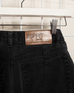 ESPRIT 90s Washed Black Denim Jeans