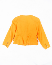 Load image into Gallery viewer, Tangerine Orange Balenciaga Skirt Suit, 1980s