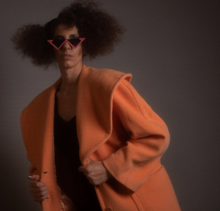 Load image into Gallery viewer, ESCADA 80s peach wool coat