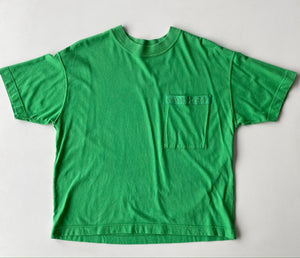Esprit Green cropped pocket tshirt